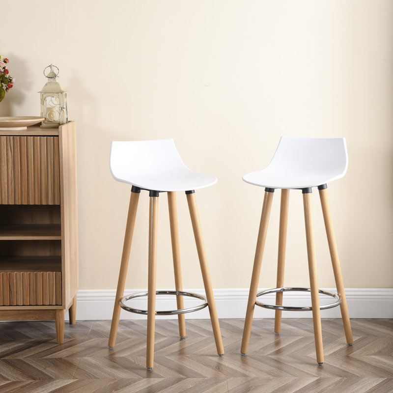 Neeley Stool, White