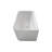 59" Rectangular Acrylic Soaking Tub, Gloss White Color, Non - Slip Design, Fiberglass Reinforcement For Long Term Durability Bathtub, Feature, Reinforced Bottom, High And Space Saving Design