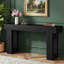 Table de canapé en bois, console de 63 pouces pour entrée