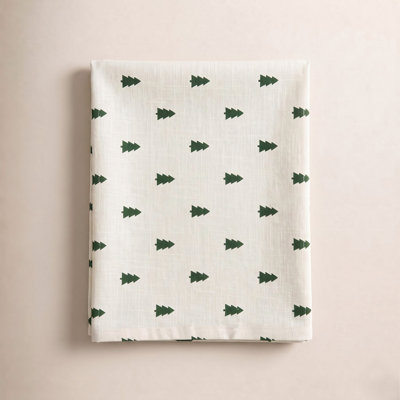 Floral Christmas Table Runner