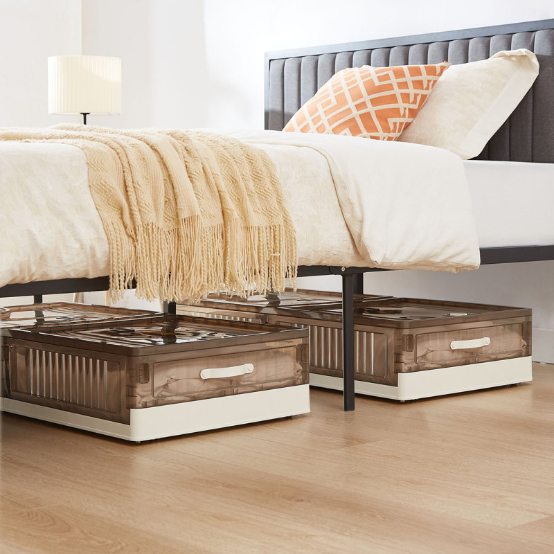Stackable UnderBed Storage with Wheels