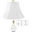 Abat-jour CLIP-ON FITTER Shantung Bell-1312835083-1312835087