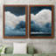 Nature's Drama I - Ensemble de 2 peintures sur toile encadrées-1432426015-1432426013