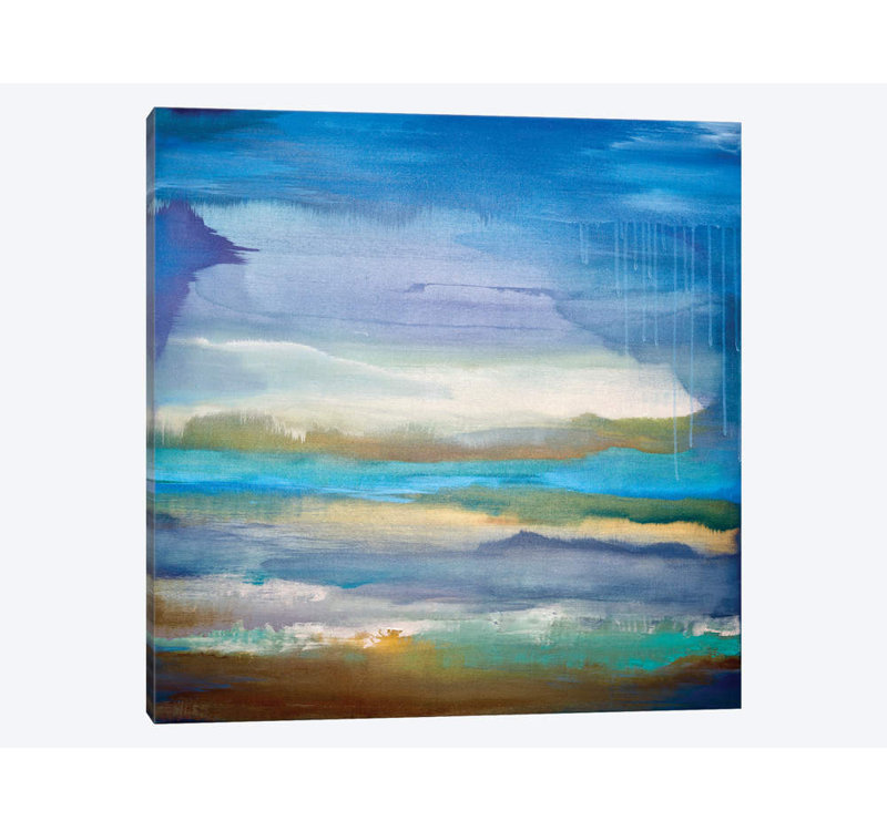 Opening Up by Alicia Dunn - Print, 12" H x 12" W x 1.5" D, No Mat, Wrapped Canvas