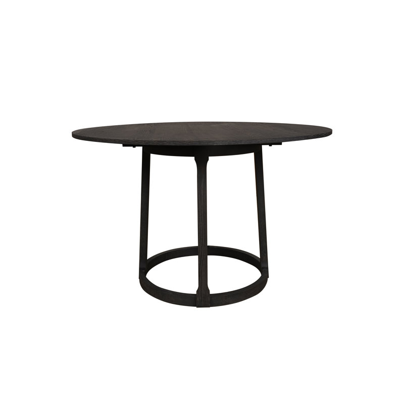 Table de salle à manger Delfina, Noir