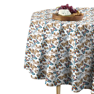 Julissa Geometric Round Tablecloth