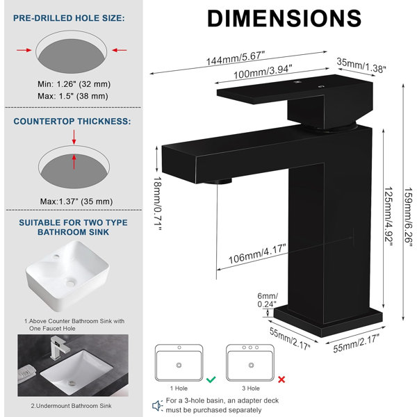 Product Dimensions