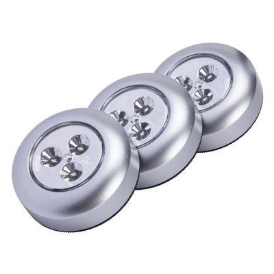 3 - Light 2.5" Under Cabinet Puck Light