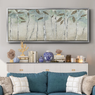 Rain Soft Woods- Framed Canvas