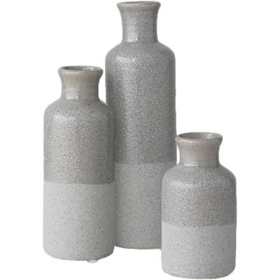 Ceramic vase set (3 pieces)