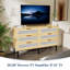 Commode 6 tiroirs pour chambre à coucher