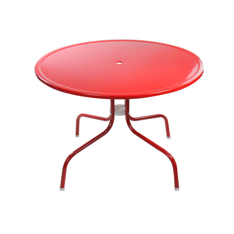 Table de salle à manger 39,25 pouces, Rouge
