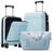Front Opening Luggage Set 3 Piece
