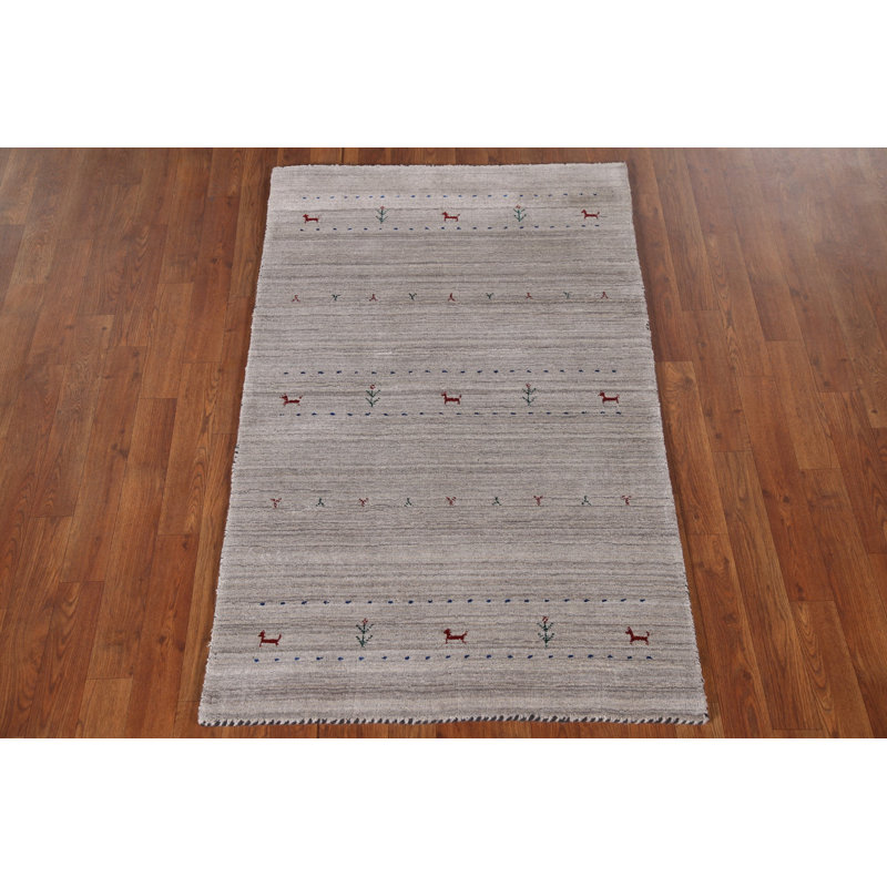 Tribal Gabbeh Indian Rug 3x5