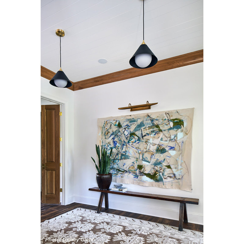 Redford Picture Light Large, Natural Brass