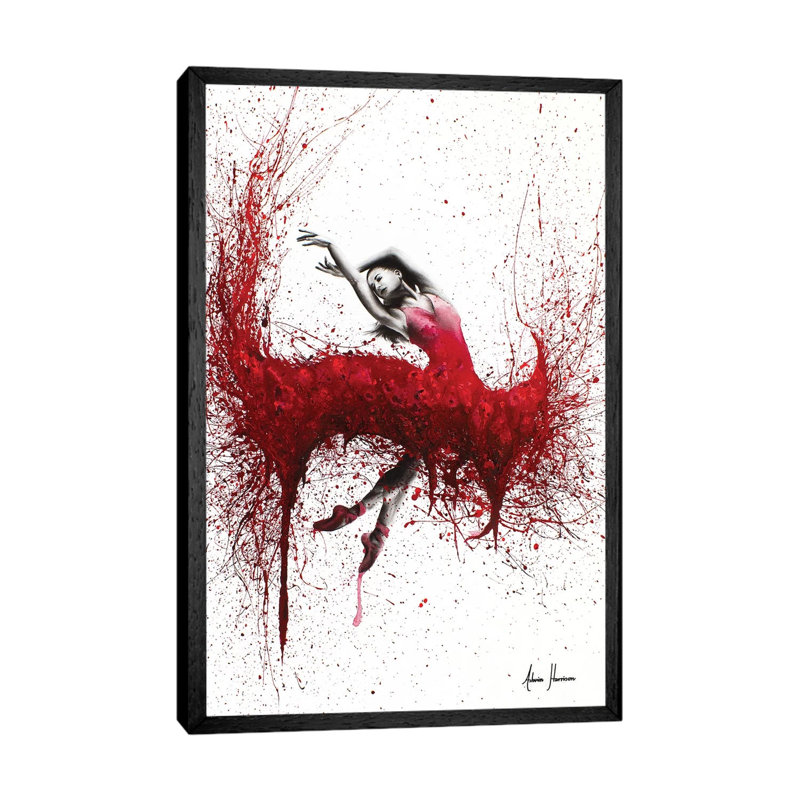 Forever Loved by Ashvin Harrison - Print on Canvas, Black Framed, 101.6 cm H x 66.04 cm W