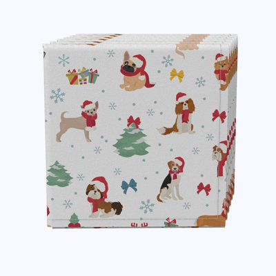 Elixis 100% Cotton No Pattern Square Napkin