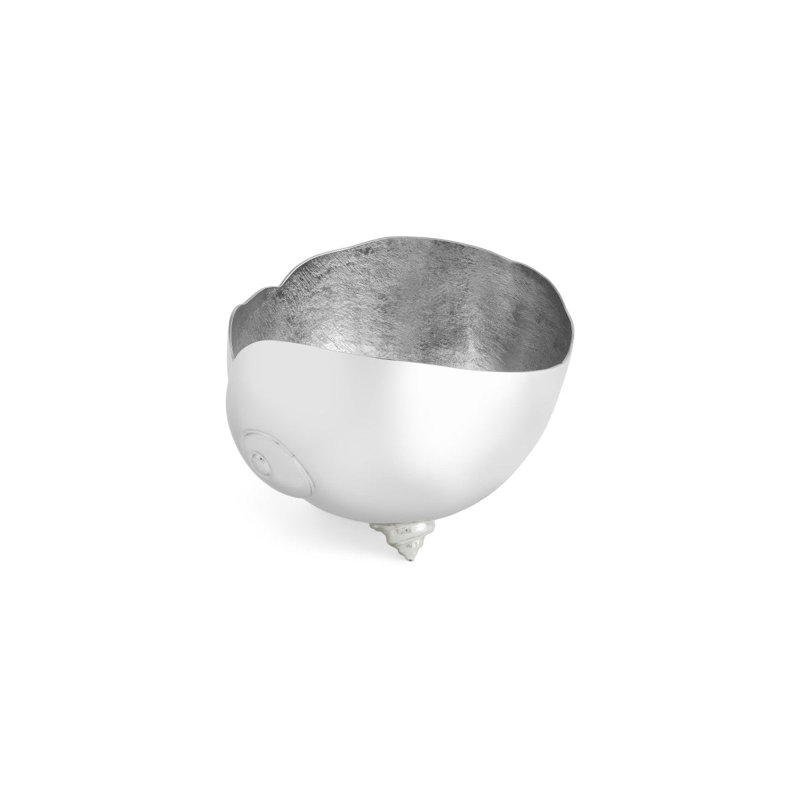 Ocean Reef Moon Shell Bowl, 4" H x 5.5" W x 6.5" D