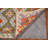 Multolor Kilim Oriental Accent Rug 4x6
