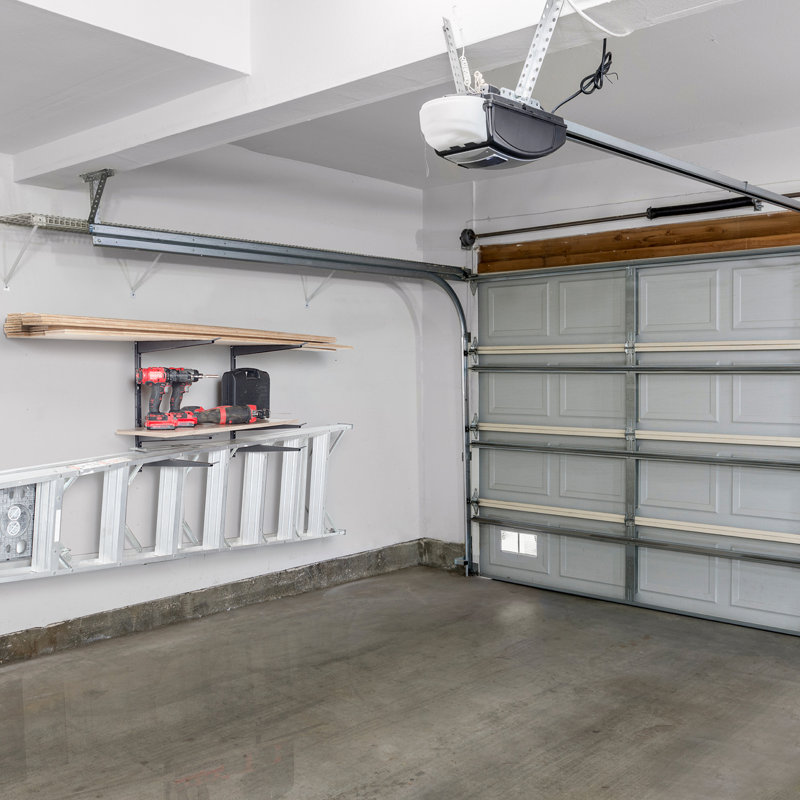 delta Heavy Duty Steel Wall Mounted Adjustable 3-Tier Lumber Storage Garage Rack