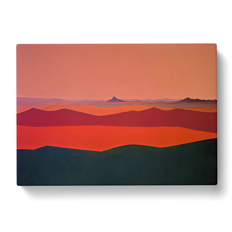 An Abstract Desert Vol.3 - Wrapped Canvas Print, 35cm H x 50cm W x 3cm D