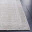 Tapis gris en viscose / polyester / laine tissé à la main Nieberg-1421847455