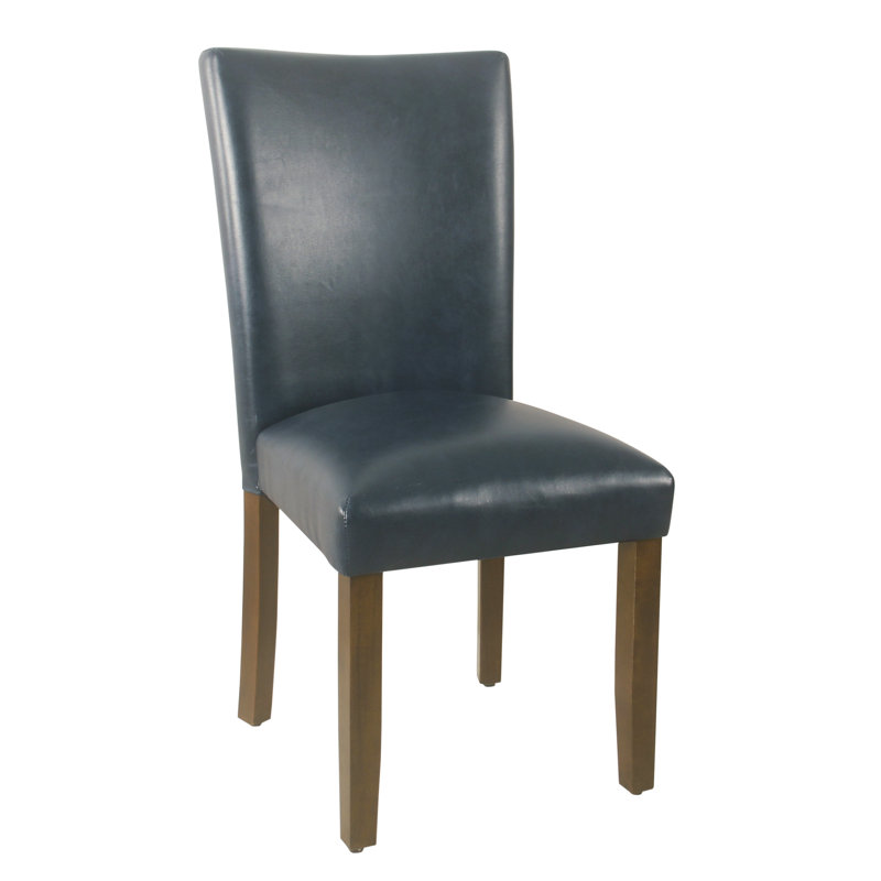 Chaise parsons Arvo rembourrée en bleu sarcelle