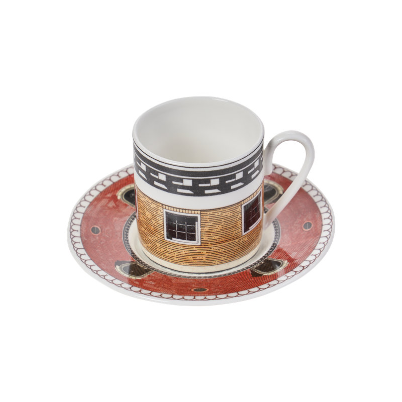 Tasse à espresso et soucoupe Hotel Fantome