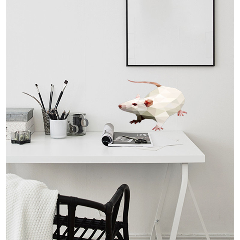 Animals Wall Decal, 10" H x 10" W