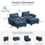 HS003-04-221 + Table - Bleu marine