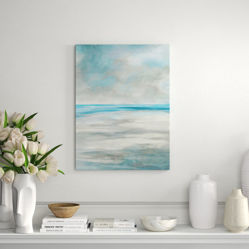 Surf And Sand II Giclee Print by Barclay Butera, 40" H x 30" W x 1.5" D, Image Brush Gel