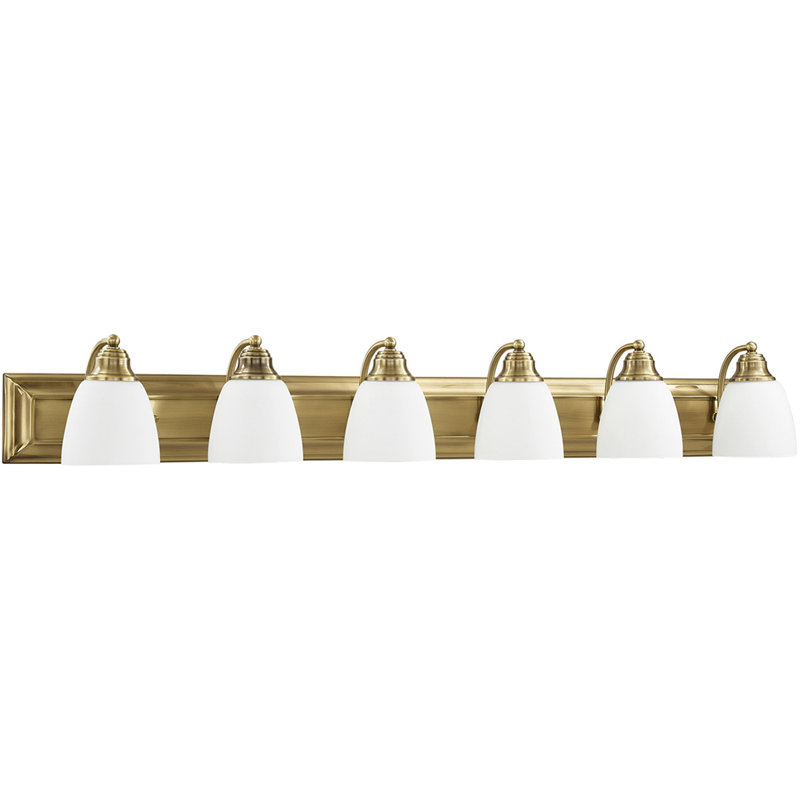Vanity Light, Antique Brass