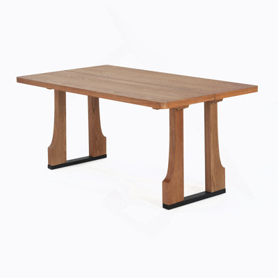 63" Rectangular Dining Table (Natural Colour)