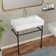Lordear 17'' Ceramic Rectangular Bathroom Sink with Overflow