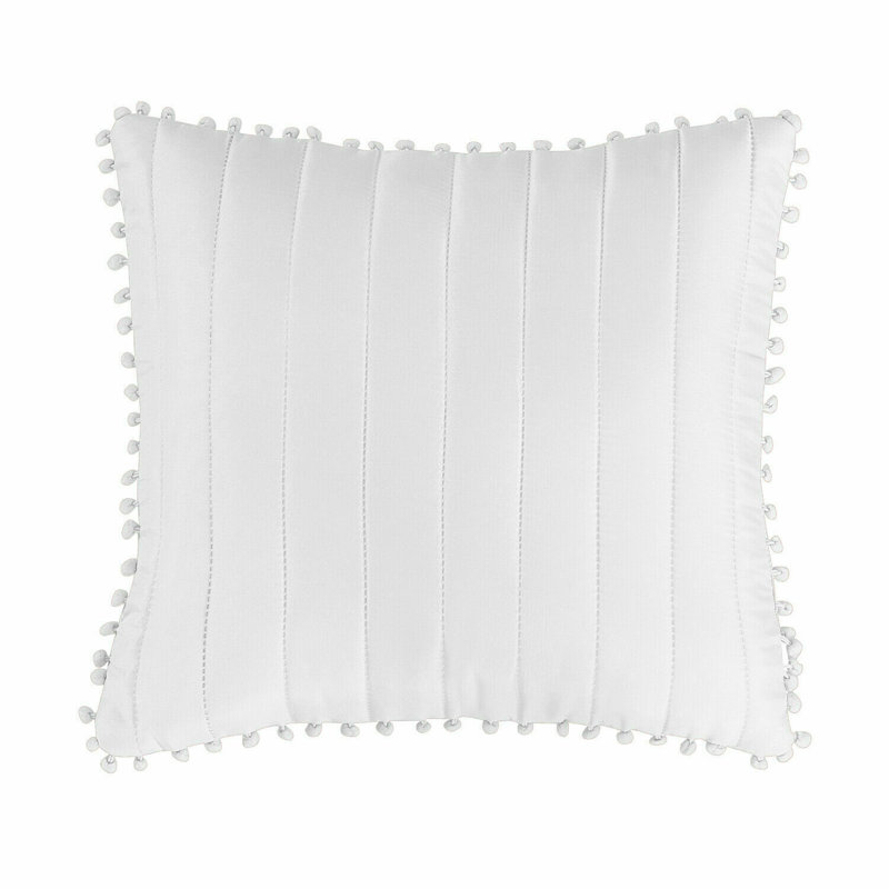 Cerstin Square Cushion Cover, White