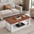 Walnut Brown/White Washed