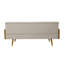 Canapé capitonné en tissu-164897687