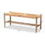 Banc de salle à manger en bois massif Friedlaender-1253091788