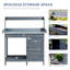 Table de rempart Outsunny