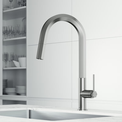 Hart 18" H 1-handle Pull-Down Kitchen Faucet