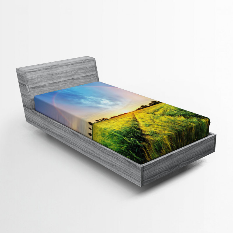 Microfiber Fitted Sheet, Twin Fitted Sheet