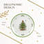Spode Christmas Tree Melamine Rd Platter 14"