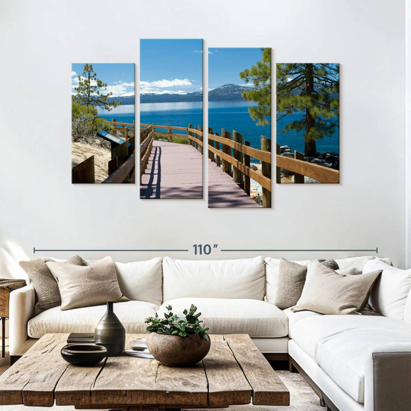 Passerelle Aletra Tahoe East Shore, H 54 po x l 84 po
