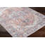 Tapis oriental en chenille tissé à la machine en rouge-731396006