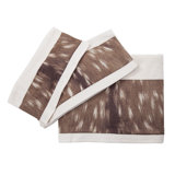 Ensemble de serviettes en coton style chalet 3 pièces Huntsman