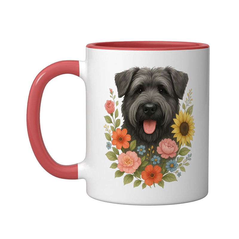 Ceramic Coffee Mug, Red