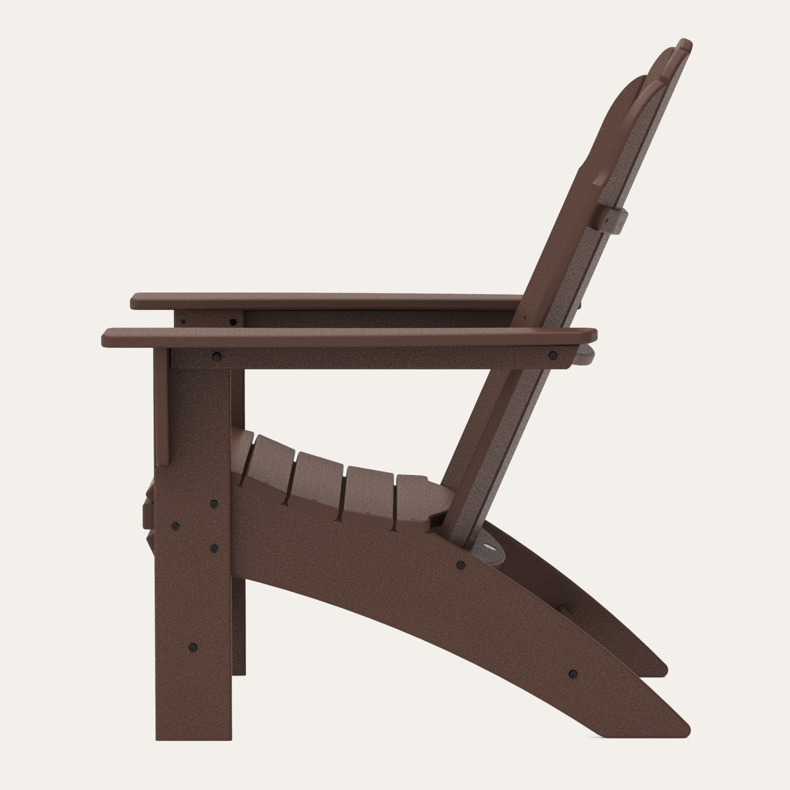 POLYWOOD® Vineyard Adirondack Chair, Mahogany