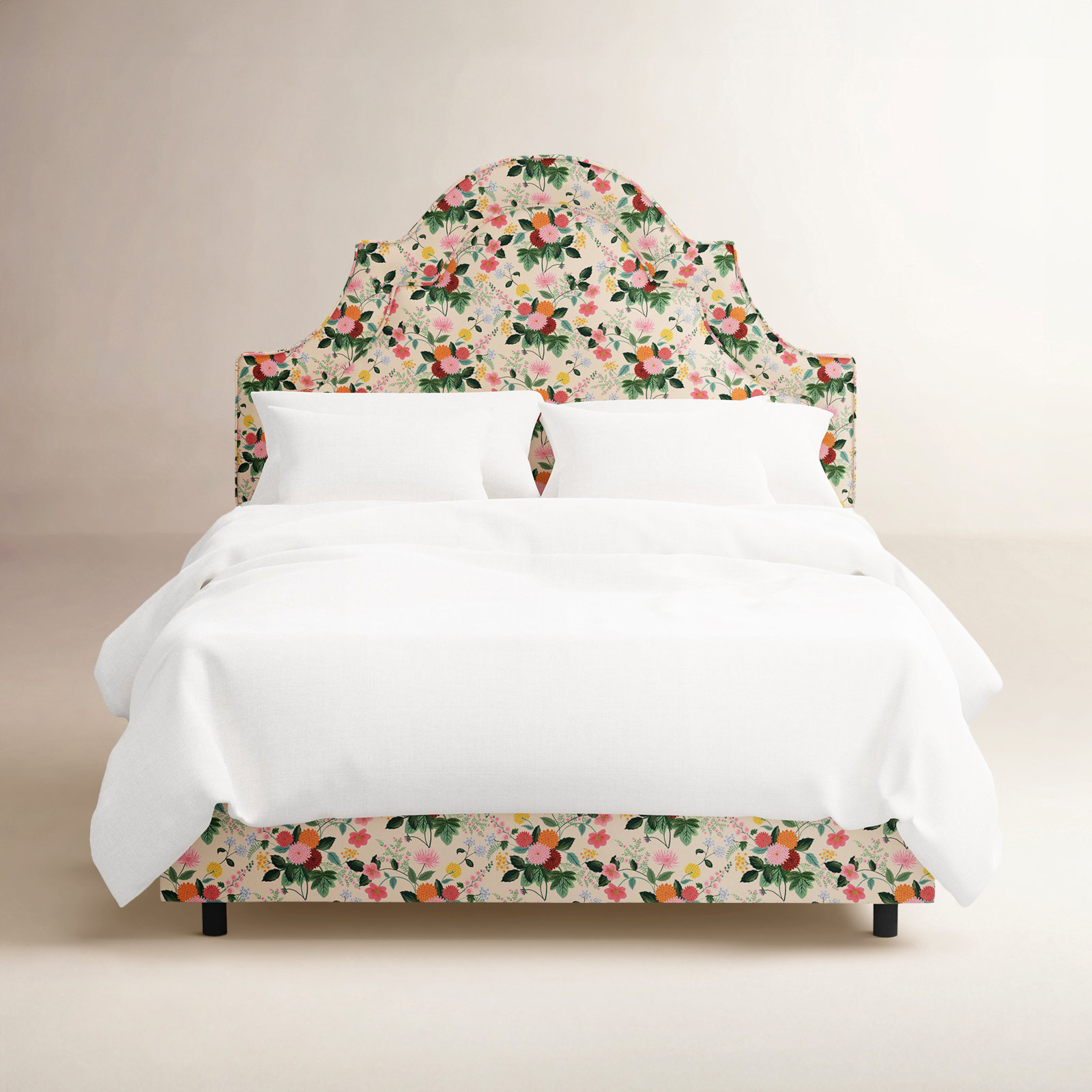 Rifle Paper Co. x Cloth & Company Marion Bed, Twin, Dahlia Multi