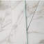 Carrelage mural de cuisine et de salle de bain décoratif grand format en verre aspect marbre 4 po x 16 po Nature