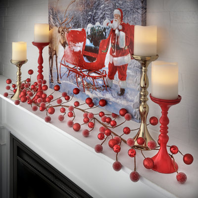 48" Bead/Shiny/Matte Ball Garland